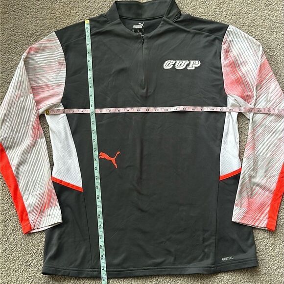 Rare! Puma Mens Individual“CUP” Training  1/4 Zip Top! - Picture 6 of 15